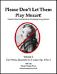 Please Don't Let Them Play Mozart #2 String Quartet cover